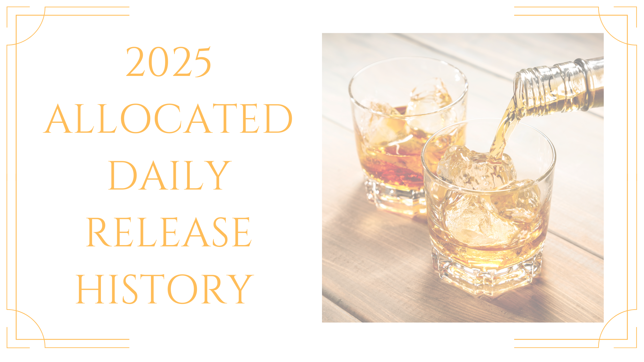 Release history buffalo trace daily